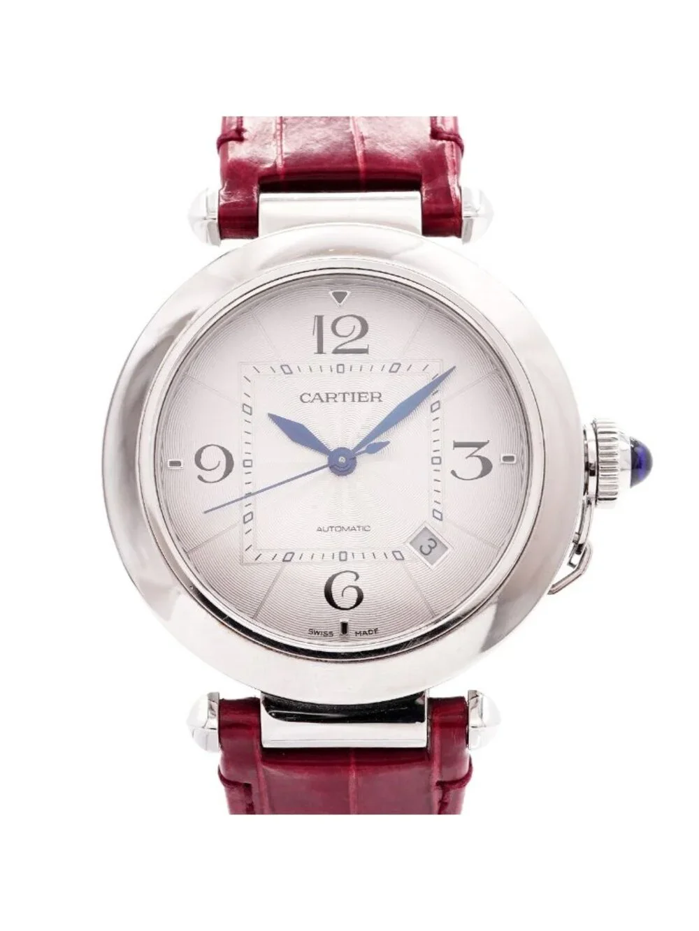 Cartier Pasha Silver Dial Watch